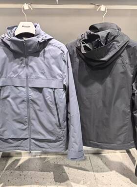 乐卡克法国公鸡25年冬男士三合一羽绒服鹅绒夹克外套L254MCNDJK06