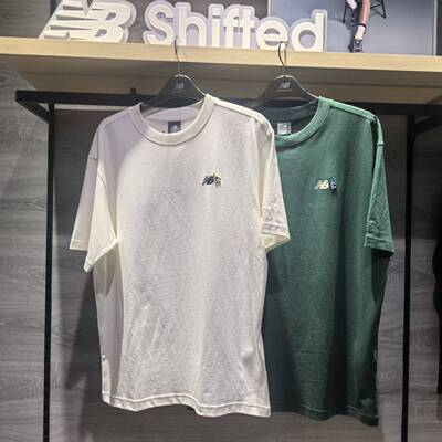 NewBalance NB26秋新款男子休闲纯棉透气短袖套头宽松T恤MT6296ED