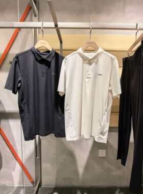 phenix菲尼克斯26夏透气短袖衬衫男休闲针织短袖POLOPP62MSP34