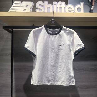 New Balance NB26新款夏季女款潮流舒适运动短袖T恤WT62Y20W
