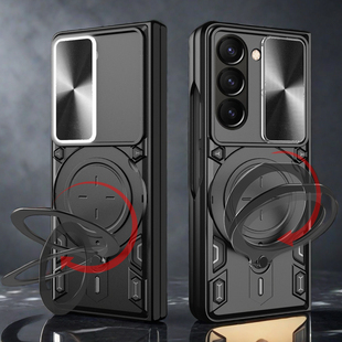 适用三星zfold5手机壳W24多功能一体磁吸支架2023新款galaxyfold4折叠Zflod屏幕w23加厚fd防摔fold推拉窗flod