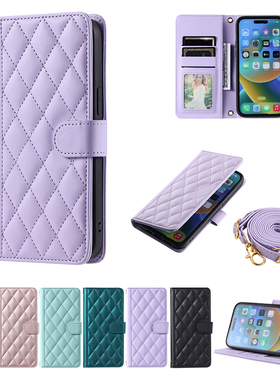 小香风适用小米红米Note13手机壳14ultra创意12pro+斜挎13T/13R全包防摔11e新款K60保护套10S翻盖9A/8女K70E