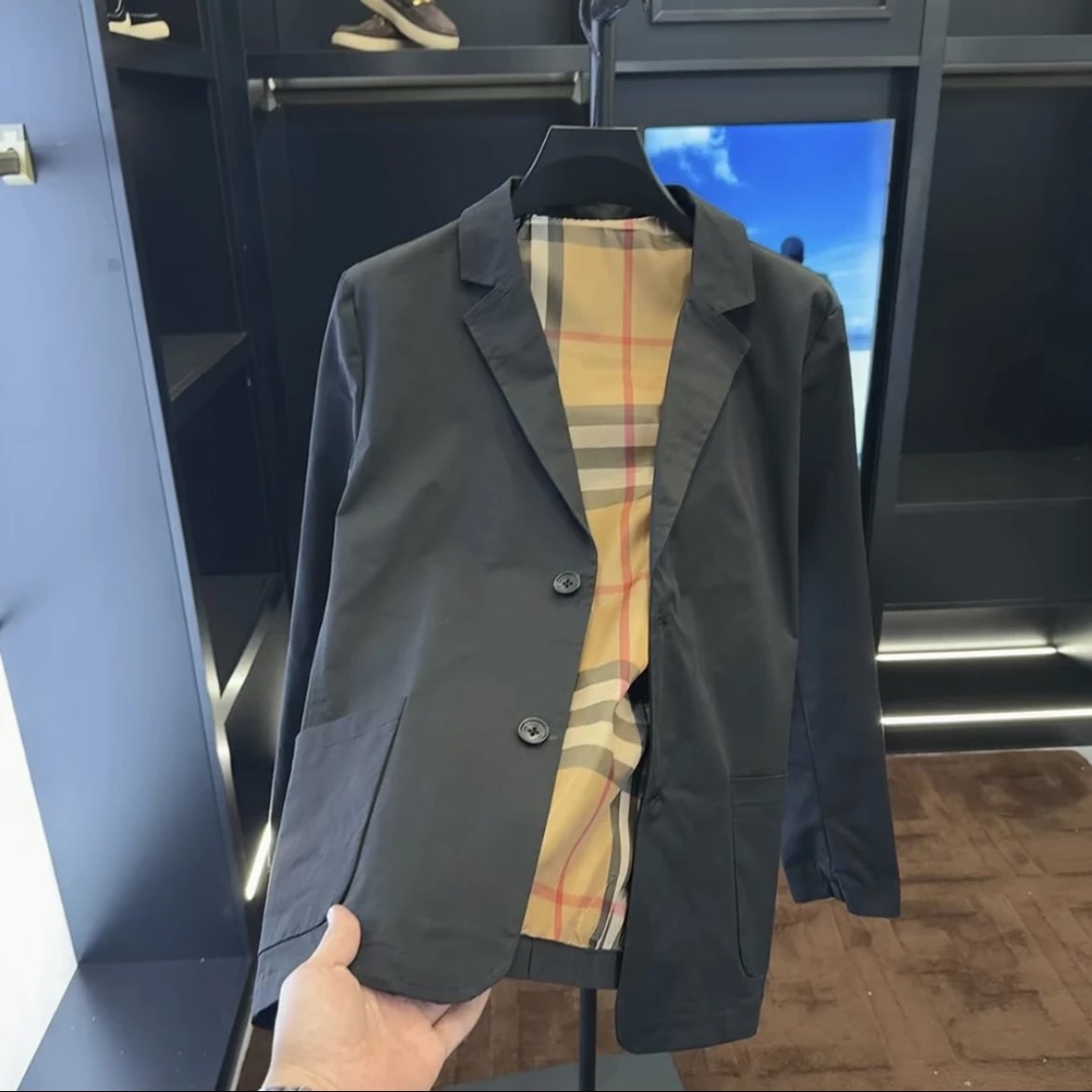 2025春秋新款男士休闲修身西服