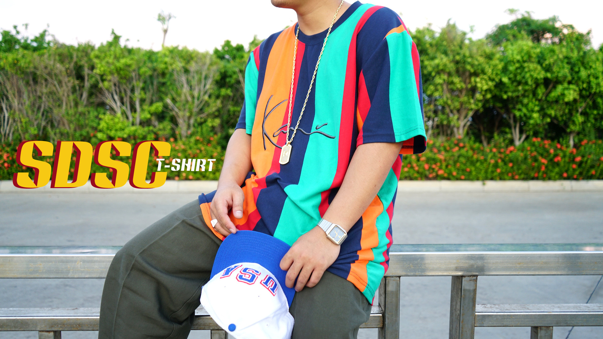 old school服装 HIPHOPT恤 情侣搭2pac爱衣 说唱经典 rapper条纹