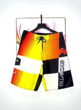 复古短沙滩裤运动夏日冲浪潮牌经典配色休闲滑板度假速干嘻哈简约