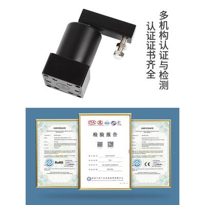 acHIT小型动气ACK9度旋0转夹紧转X角下压气缸SRC25/32/40/50/6390