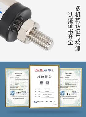 气眼缸附件鱼万 向浮动接头M5 8 10 12 acHIT16 182 27 36*1.205