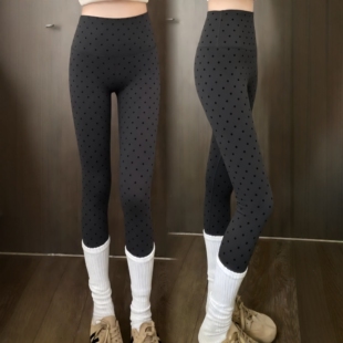 外穿裸感提臀九分裤 女无尴尬线健身运动高腰紧身裤 瑜伽裤 lu同款