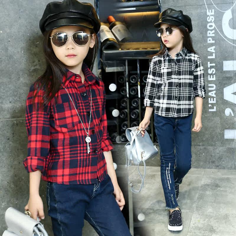 Chemise fille à manche longue - Ref 2085475 Image 1