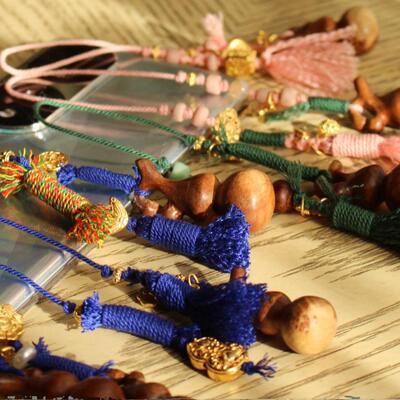 独家手机链立体葫芦手编设计