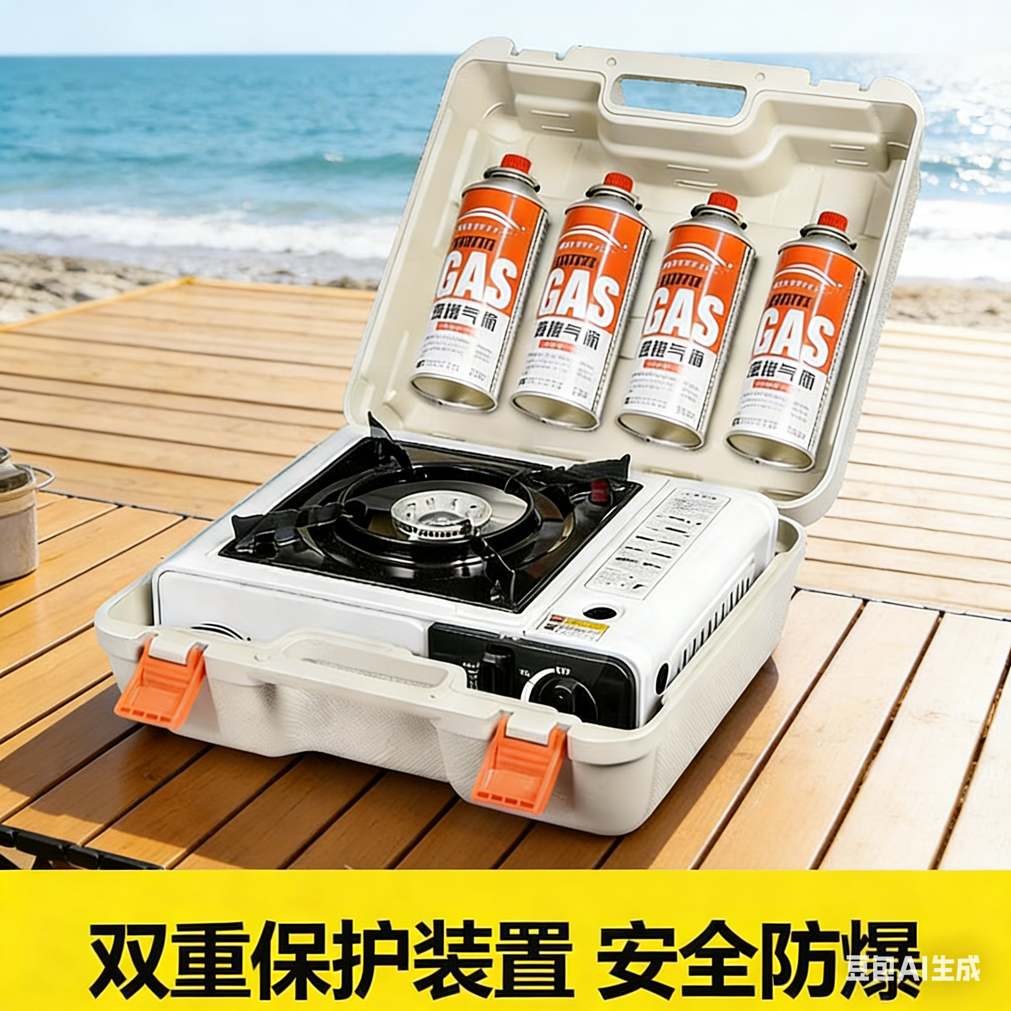 卡磁炉气罐全套家用卡式炉户外野外炉具卡斯瓦斯露营煤液化气两用