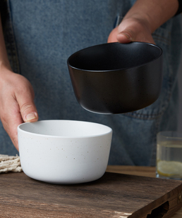 【艺术感爆棚复古f法海碗】日式陶瓷ins早餐碗泡面碗燕麦粥碗瑕疵