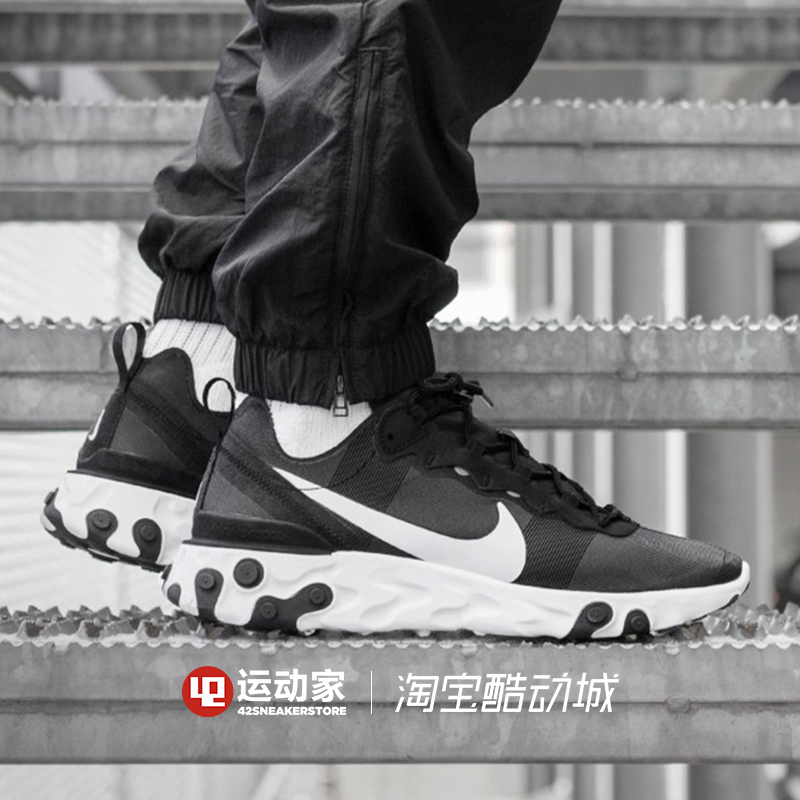 ¡¾42Ô˶¯¼Ò¡¿Nike React Element 55 ÅÜЬBQ2728 BQ6166-001 003