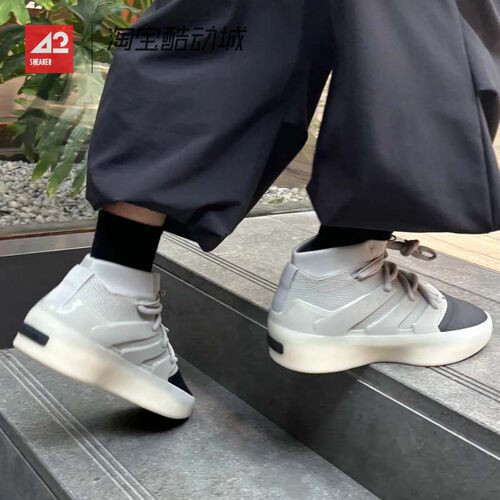 42运动家Fear of GodxAdidas Athletics One FOG联名篮球鞋IE6188