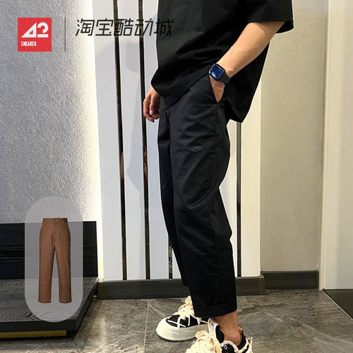 42运动家 Nike耐克 男子梭织运动休闲工装直筒长裤 DD7033-010