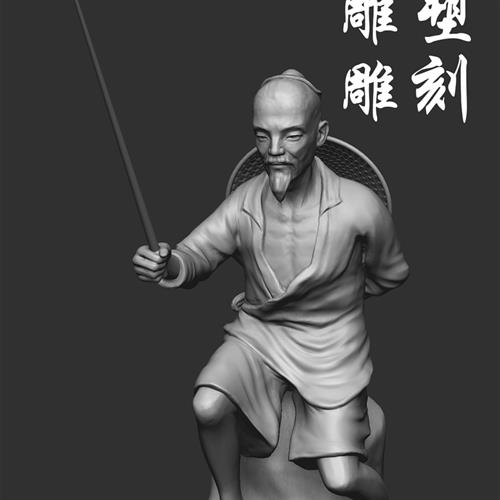 D建模三维maya模型代做雕塑雕刻雕像人物d打印模型渲染zbrush