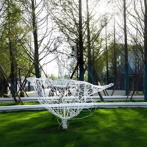 不锈钢抽象人物雕塑公园广场草坪铁艺镂空芭蕾舞者景观装饰大摆件,家居饰品,装饰摆件,淘宝优惠券,粉丝福利购,淘宝优惠卷