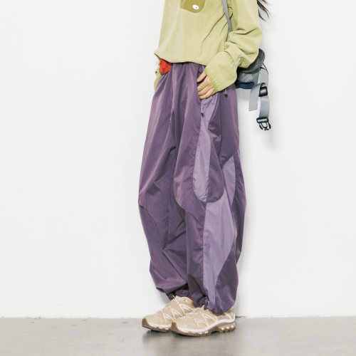 RCDB山系户外机能风拼色工装裤