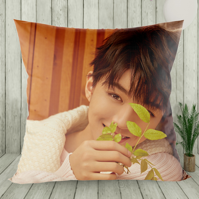 王俊凯抱枕定制周边明星双面