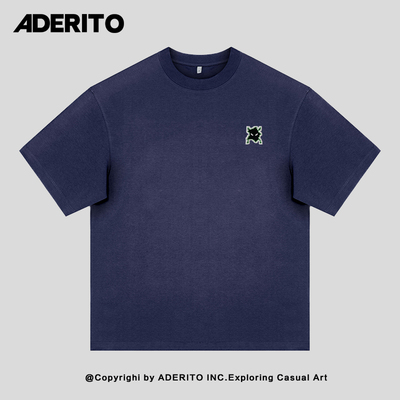 韩国ADERNANA刺绣短袖T恤