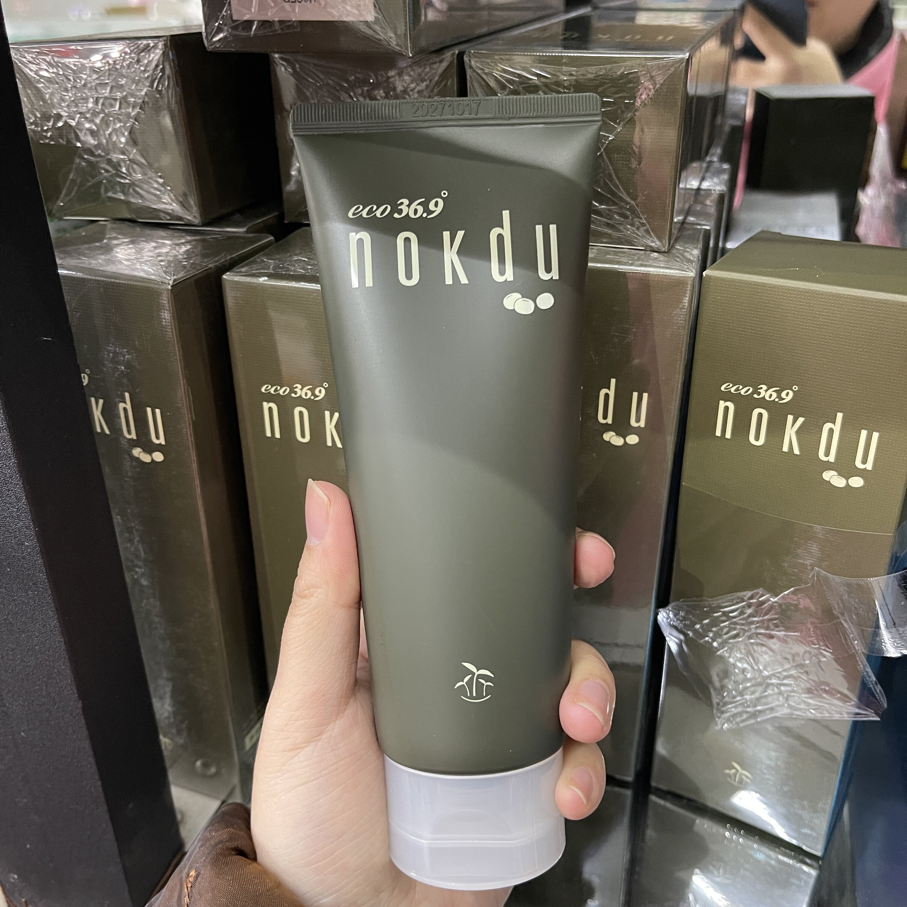 nokdu绿豆美颜柔肤洗面奶韩国高丽雅娜洁面乳150ml大容量实体正品