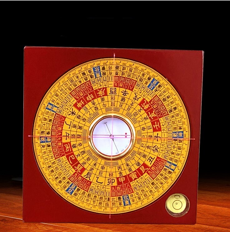 集福堂蒋大鸿蒋公蒋氏三元风水罗盘/5/7/9英寸风水地理堪舆综合盘