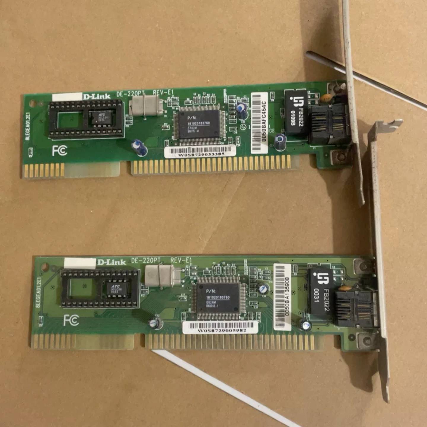 可维修D-Link DE-220PT REV-E1  ISA网卡