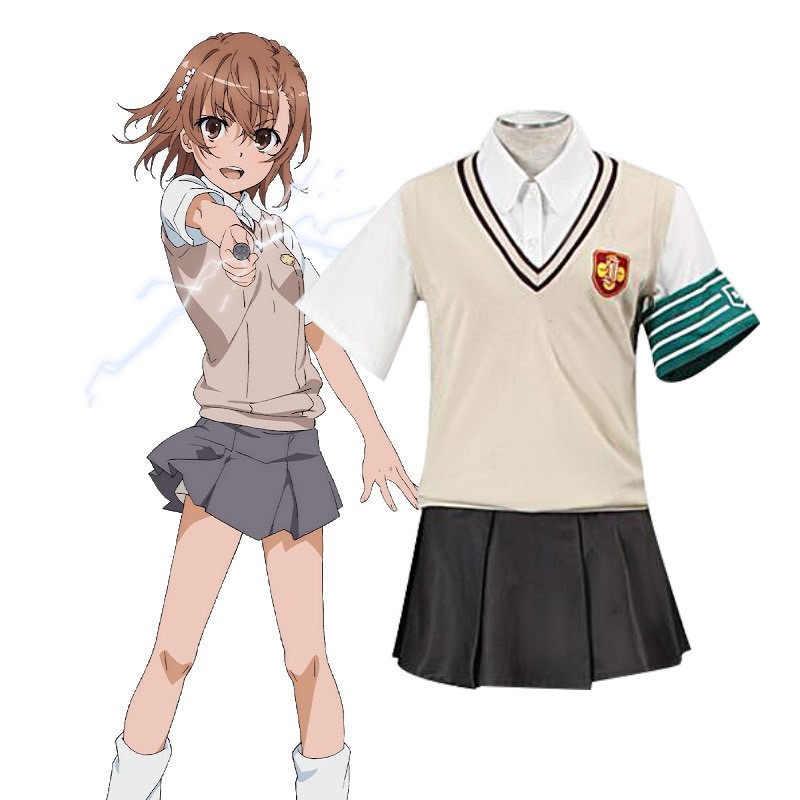 某科学的超电磁炮御坂美琴cos服白井黑子日常校服制服cosplay服装