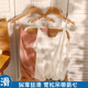 夏季 薄桑蚕丝小吊带背心女V领蕾丝花边纯欲港风宽松外穿冰丝打底
