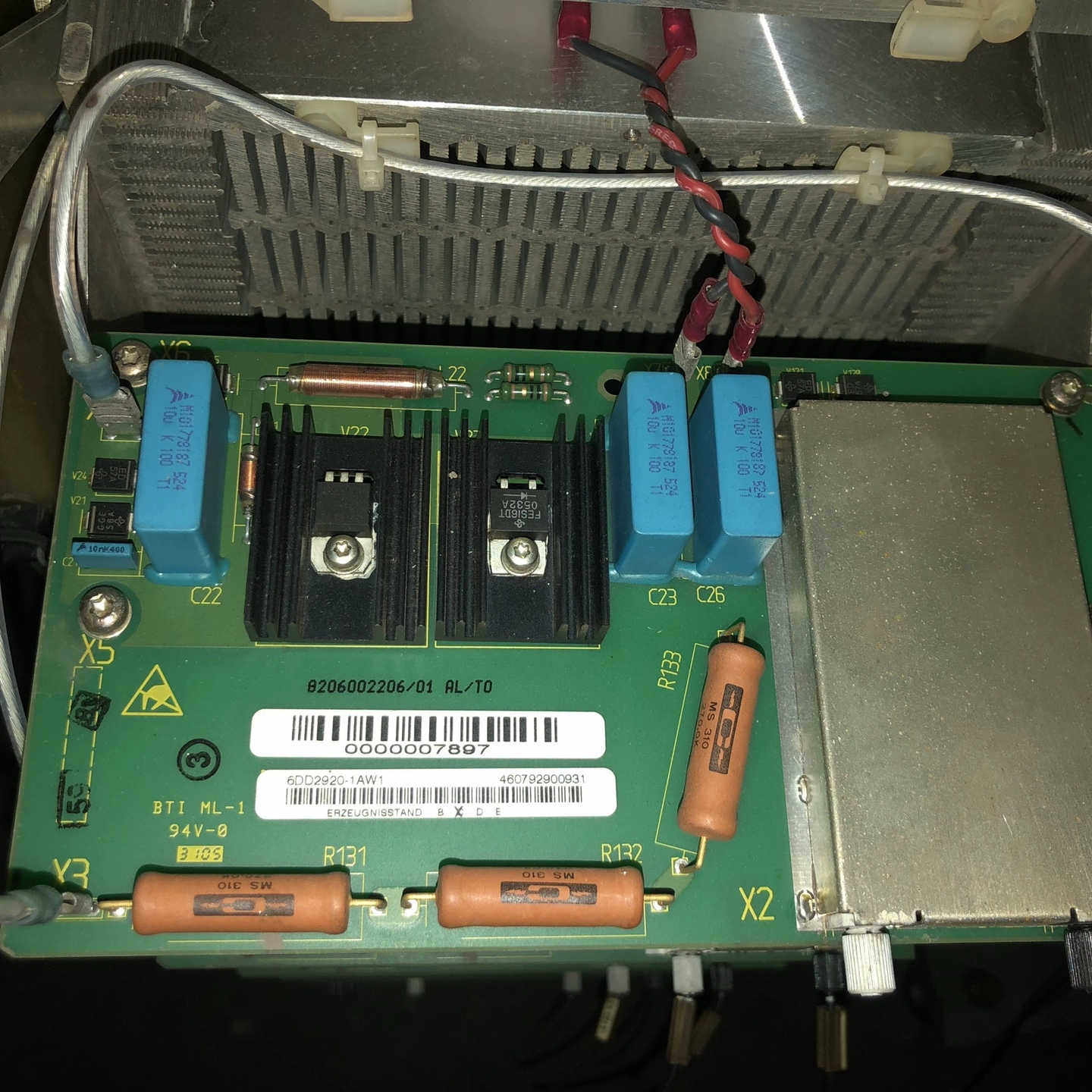 通信组件备件线路板6DD2920-1AW1，实物拍摄，