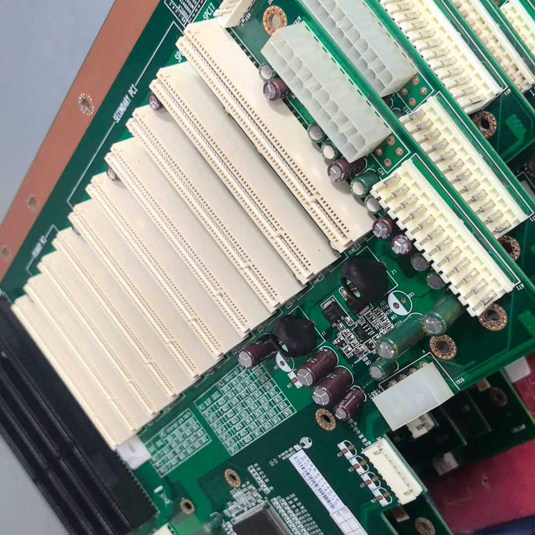 研华PCA-6114P10工控机底板，12个PCI插槽，拆机