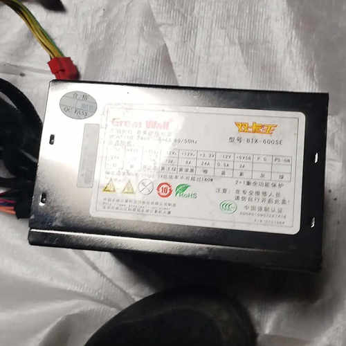 长城BTX-500SE 台式机电源 额定400W 包好用 显议价