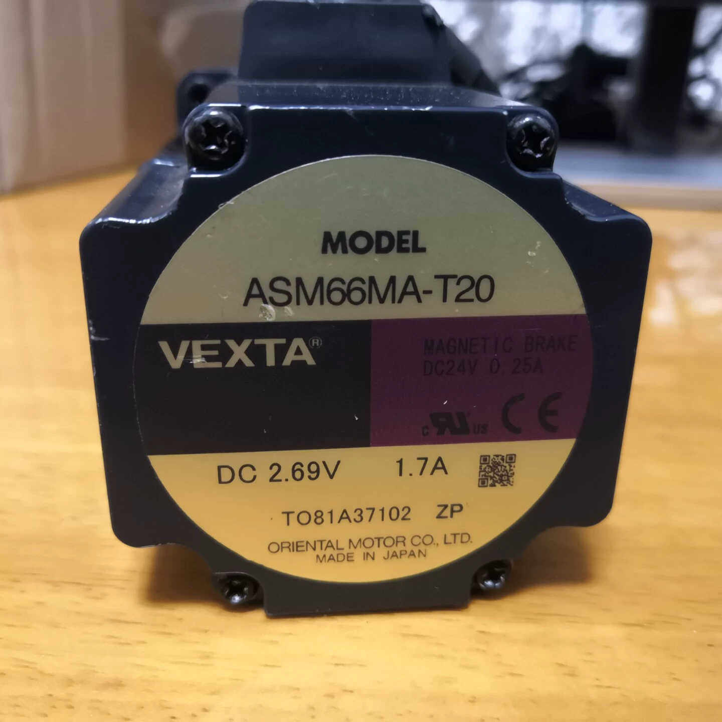 日本进口 VEXTA 东方电机 ASM66MA-T20  拆议价