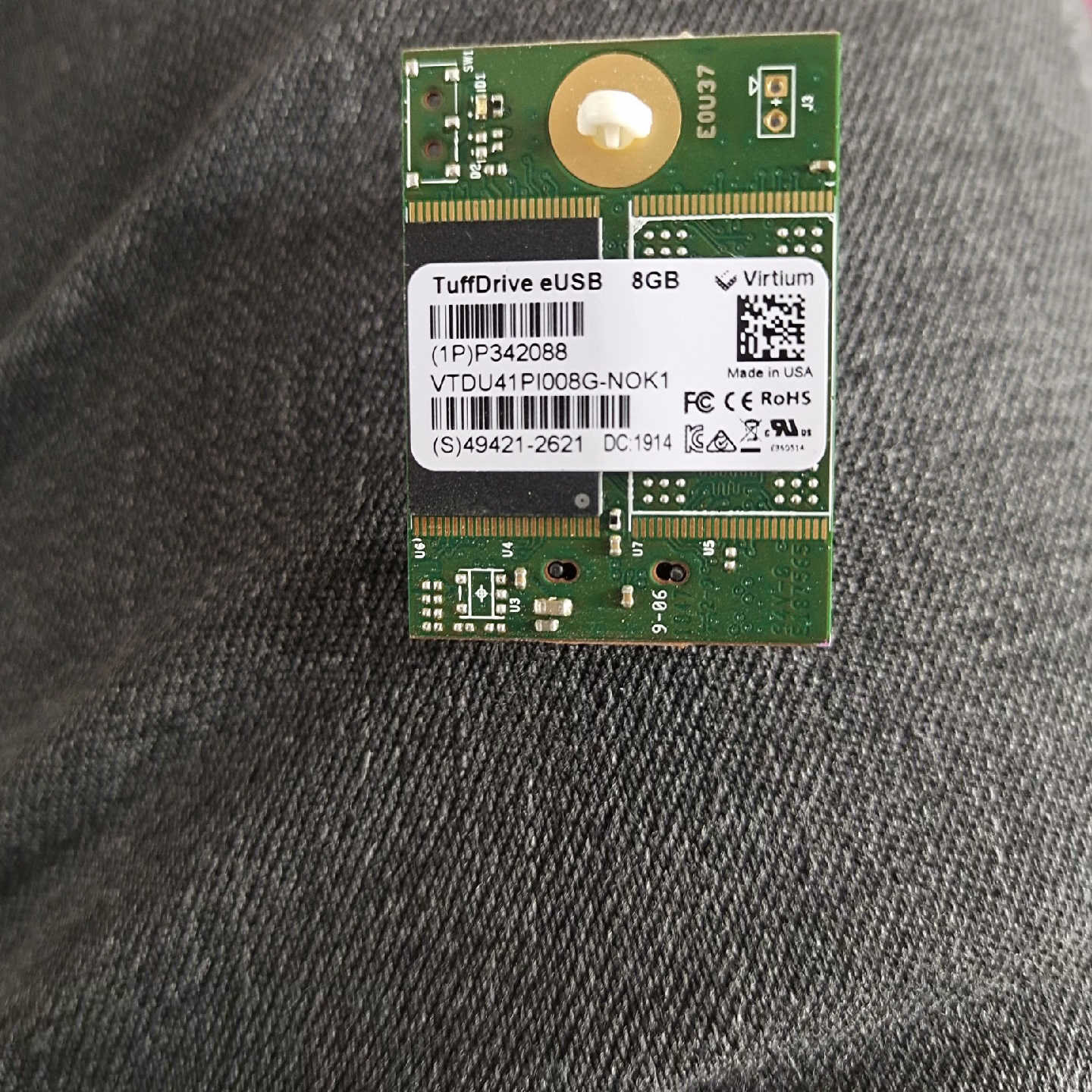 8G SLC电子盘 8G电子盘 eUSB 9PIN大接口工业