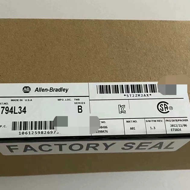 1794-L34 全新Allen-Bradley罗克韦尔PL
