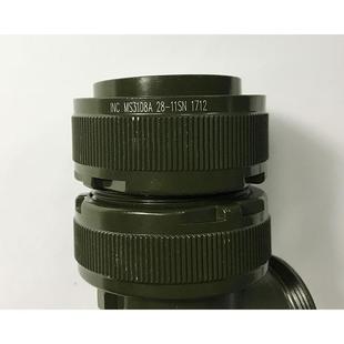 第四轴fanuc发那科动力线MS3108A 22针航空军规插头议价 11SN