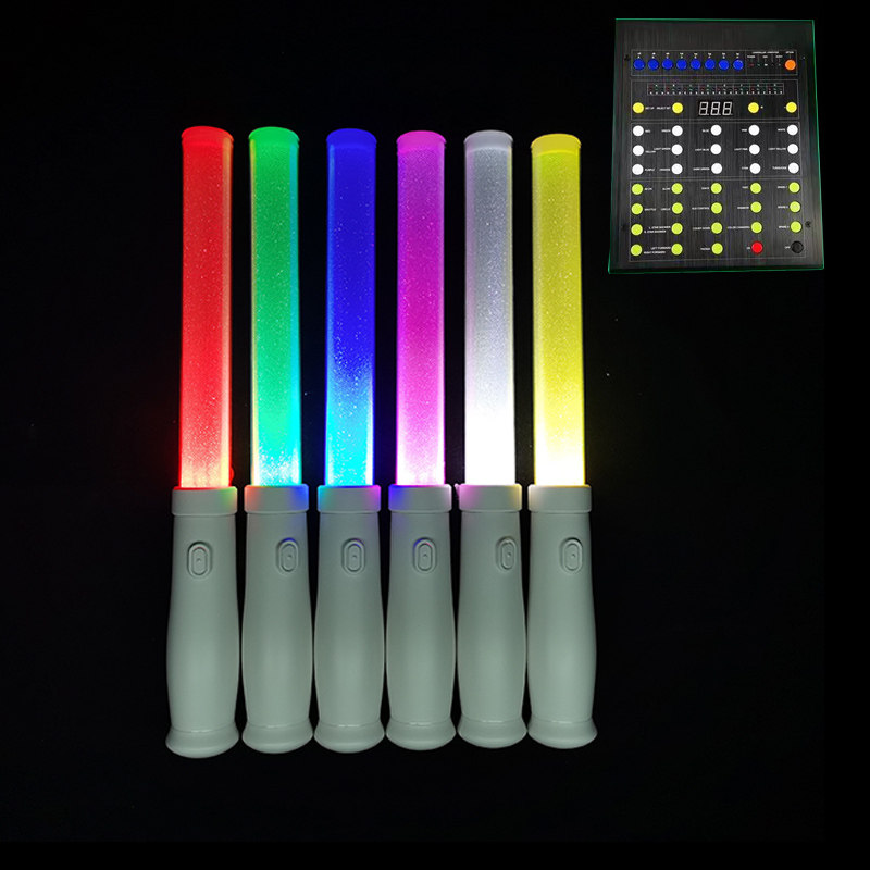 场控发光棒自定义分区遥控变色荧光棒酒吧中控闪光棒演唱会发光棒