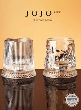 JOJO'S L. PD.Lamp. 加厚旋转水晶玻璃酒杯ins洋酒杯 | 灯饮