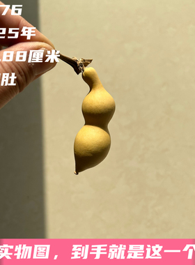 A1776高6.88厘米2025年精品翻嘴尖肚绿皮蚂蚁肚葫芦