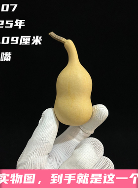 A1507高8.09厘米2025年精品手捻天津嘴粗腰胖墩葫芦