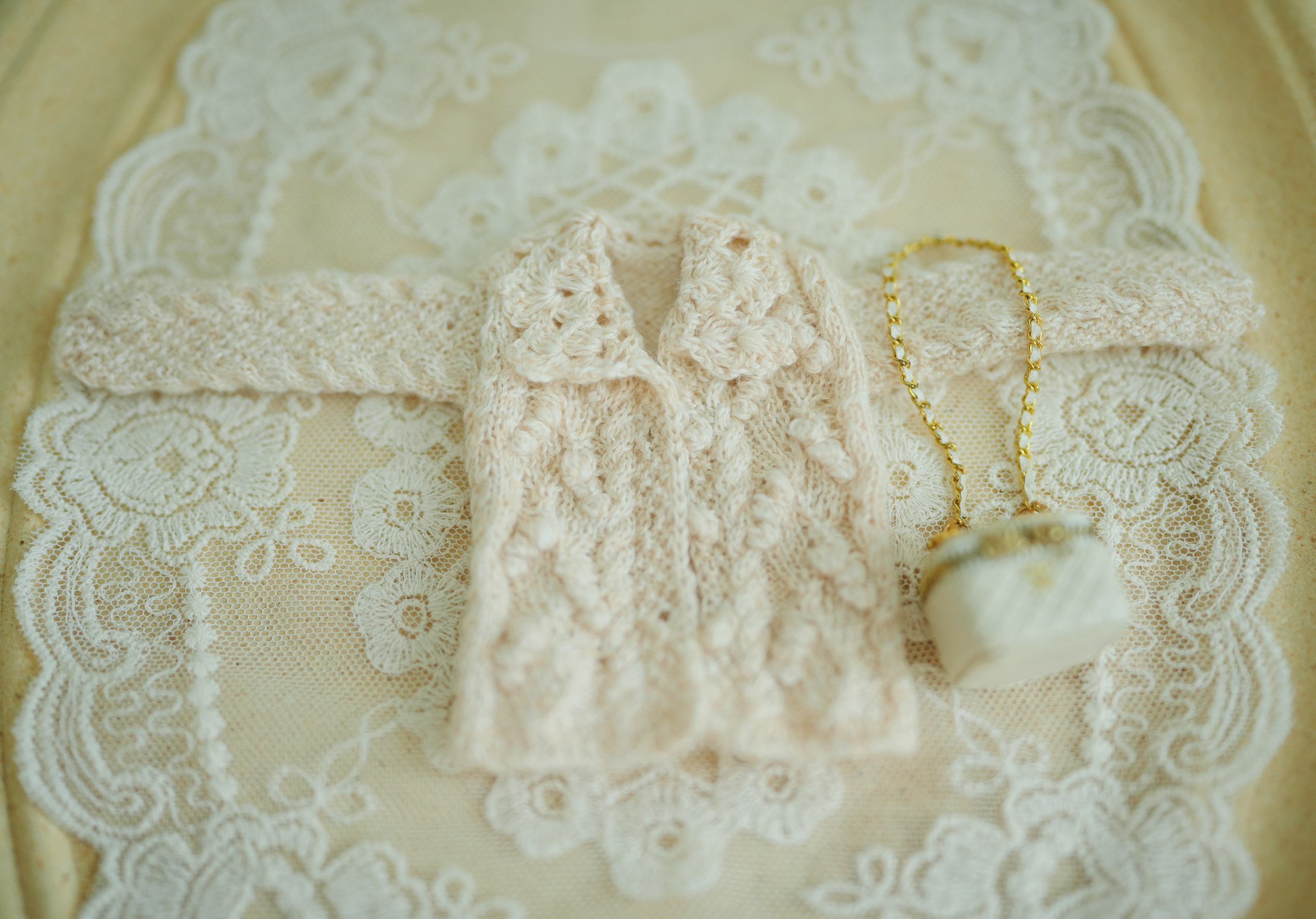 乐茉茉doll女娃衣毛衣