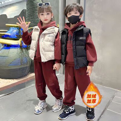 加绒套装2025新款运动服时髦秋冬