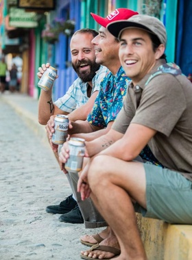 外贸原单HOWLER BROS 洗水棉休闲短裤  大码男士肥佬裤