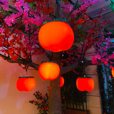 led柿子灯灯笼院庭院灯