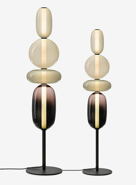 糖果创意白色少女INS落地灯客厅网红沙发旁摆件设计感立式灯艺术