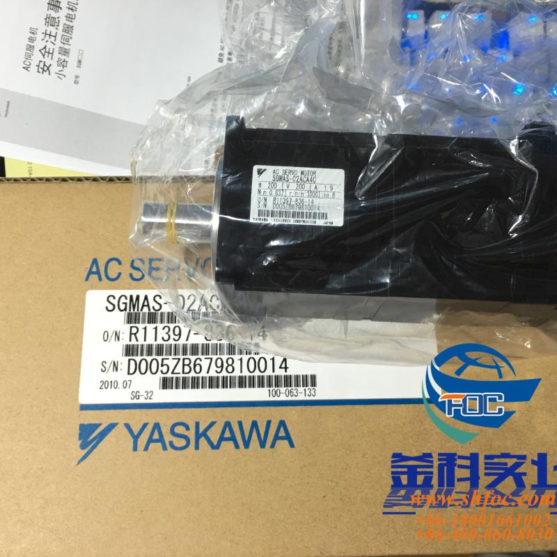 原装安川进口全新正品电机SGMP-08A314S马达
