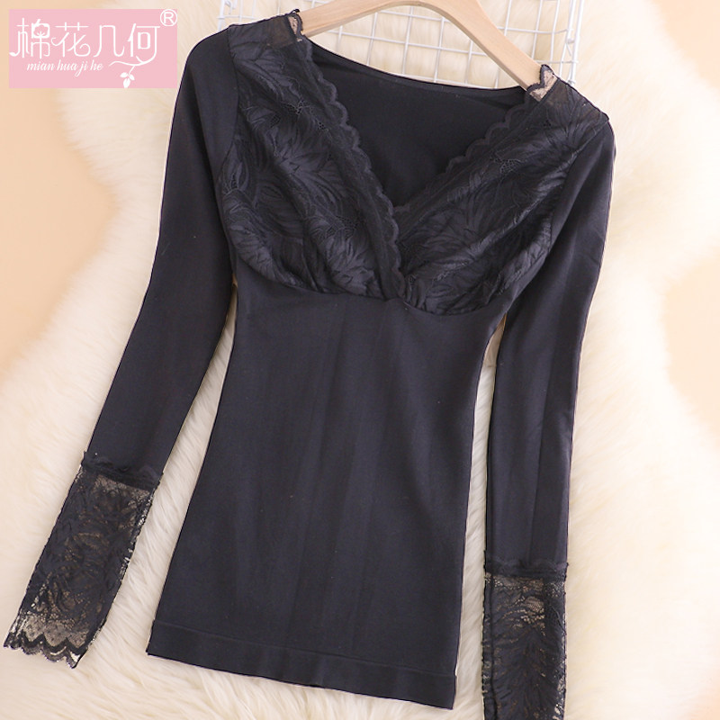 塑身美体薄款女士打底衫