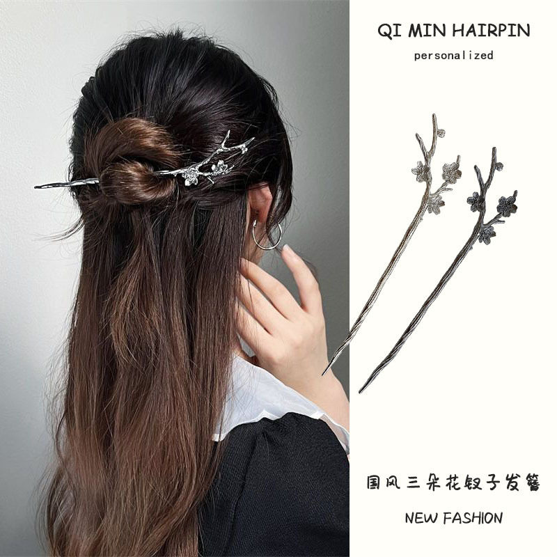 簪子女古风木簪盘发头饰古典