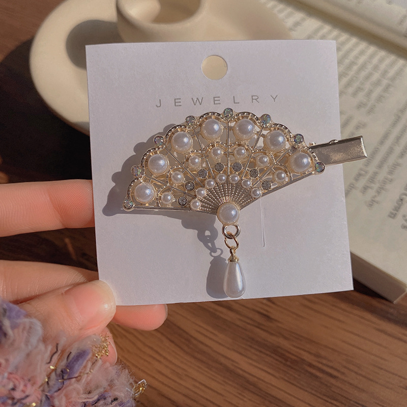 小众鸭嘴夹新款刘海夹汉服头饰