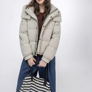 羽绒服女款2025新款冬季短款大码高品质羽绒外套